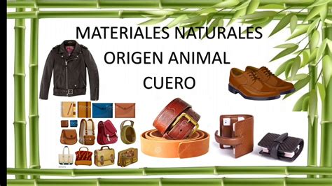 Materiales Con Los Que Están Hechos Los Objetos Naturales Y