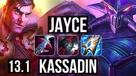 JAYCE Vs KASSADIN MID 2 7M Mastery 8 Solo Kills 800 Games EUW