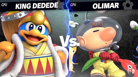 King Dedede Vs Olimar Super Smash Bros Ultimate CPU Legends