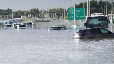 Four Dead In Uae From Heavy Rain Flood Dubai Airport Still Disrupted