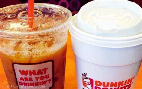 Dunkin Donuts Menu Prices Singapore Updated