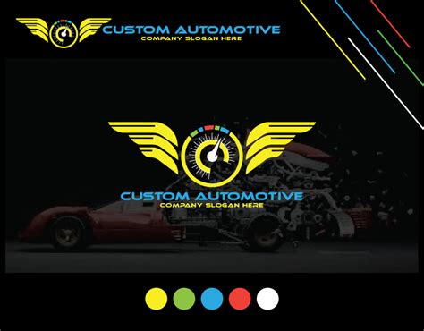 Custom Automotive Logo Logo Design Branding Modern On Behance