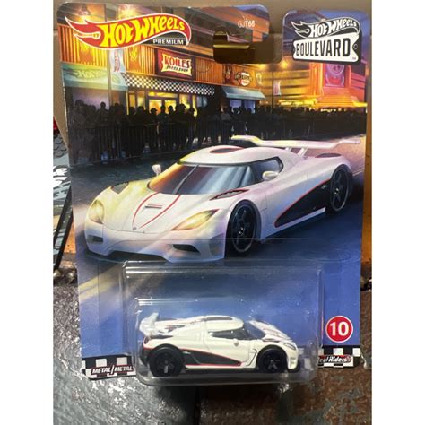 HOT WHEELS 風火輪 BOULEVARD林蔭大道 全金屬 膠胎 KOENIGSEGG AGERA R 蝦皮購物