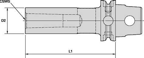 Km40ts™ Shank Tools Morse Taper