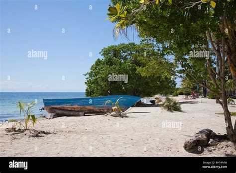 Utila Bay Islands Honduras Stock Photo Alamy