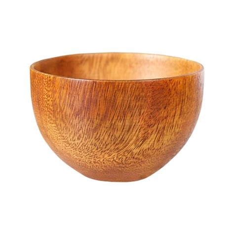 Dragonus Wooden Salad Bowl - Individual Salad Bowls for Salad, Fruits ...