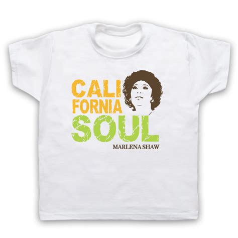 California Soul Randb Unofficial Marlena Shaw Singer Kids Childs T Shirt