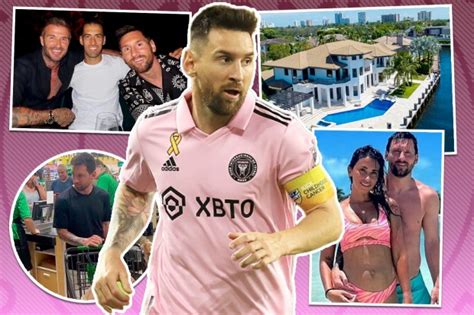 Inside Lionel Messi's lavish Miami lifestyle, living in a £8.6million home and fine dining at £ ...