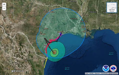 Hurricane Harvey Path Live Updates Hurricane Makes Landfall In Texas