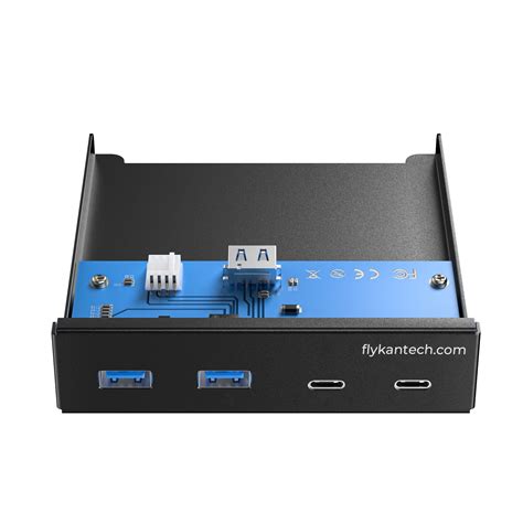 Ub35 2a2c 10g Usb 3 2 10gbps Front Panel 4 Port Hub 2 X Usb A 2 X Usb C Add On Cards