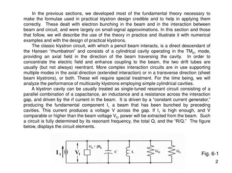PPT - SLAC KLYSTRON LECTURES PowerPoint Presentation, free download ...