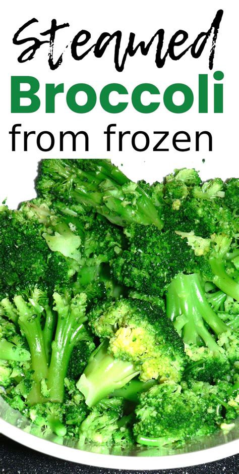 How To Microwave Frozen Broccoli Recipe Frozen Broccoli Recipes Broccoli Side Dish