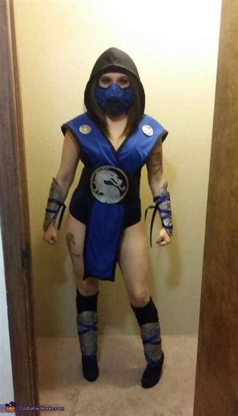 Mortal Kombat Sub Zero Costume for Women