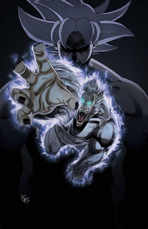 Ultra Instinct Goku Oozaru By Somegfguy On Deviantart Animes