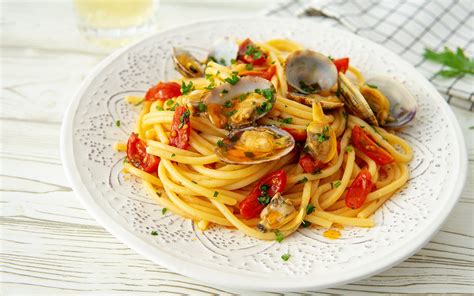 Ricetta Pasta Con Vongole E Pomodorini Saporita Agrodolce