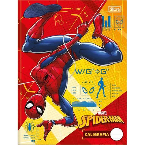 Capa Caderno Do Homem Aranha Pontofrio