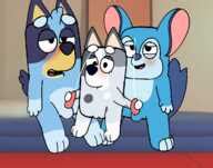 Post Bluey Series Bluey Heeler Chip Chilla Chip Chilla