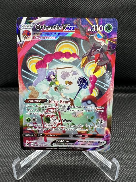 Pokémon TCG Orbeetle VMAX Lost Origins TG13 TG30 Holo Ultra Rare NM M