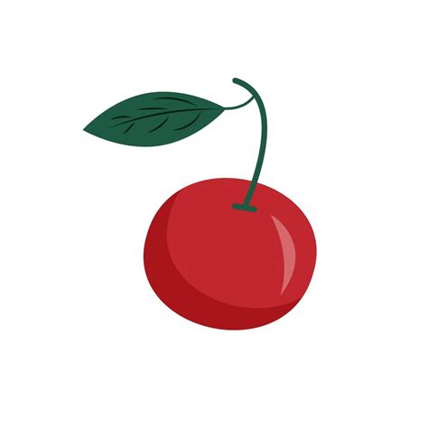 Cherry berry vector icon. 3211169 Vector Art at Vecteezy