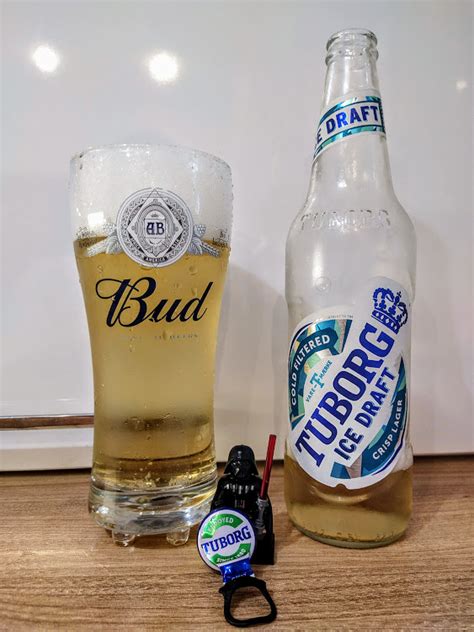 Пиво Tuborg Ice Draft откуда то там за сколько то рублей Дегустация и