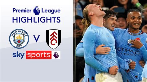 Man City 2 - 1 Fulham - Match Report & Highlights