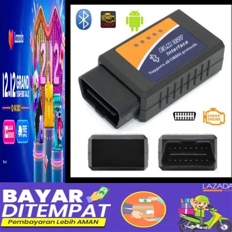 Obd Scanner Mobil Diagmall Car Diagnostic ELM327 Bluetooth OBD2 V2 1