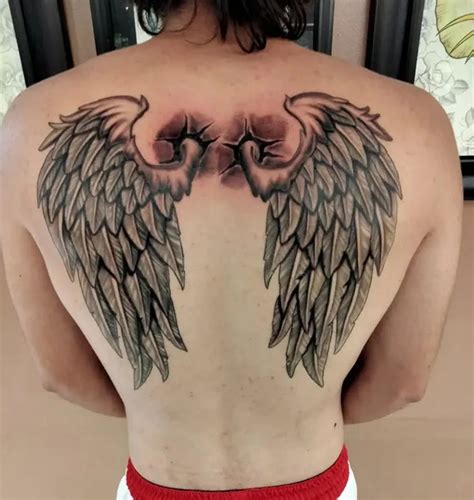 Angel Wing Tattoo Meaning And Designs A Guide To Symbolism Styles And Significance