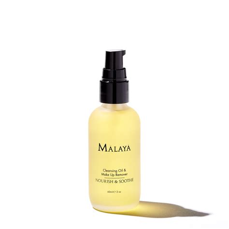 Cleansing Oil and Makeup Remover - Nourish & Soothe – Malaya Organics