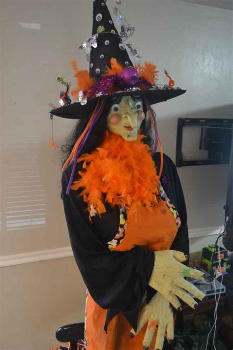 How To Make A Scary Life Size Halloween Witch Uplifting Mayhem