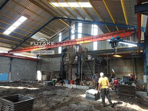 Mesin Hoist Crane Mesin Overhead Crane Kapasitas 3 Ton