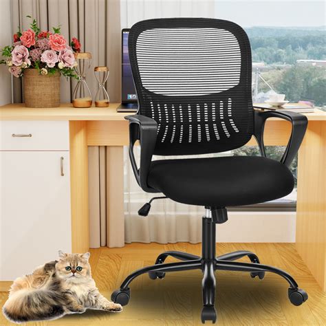 Ergonomic Office Chair, Comfortable Home Office Chair with Lumbar ...