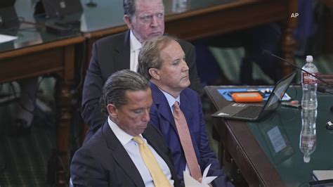 Ken Paxton Impeachment Trial Live Updates Latest News Video