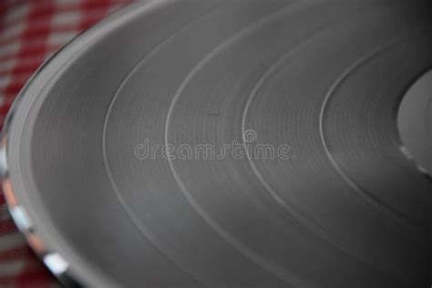 Vinyl LP Record Grooves Macro Detail View Stock Image - Image of charts ...