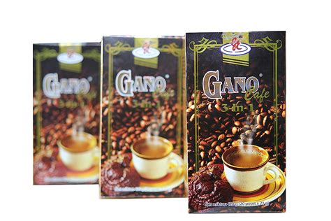 Buy 5 Boxes Gano Excel Cafe 3 In 1 Healthy Instant Coffee Latte