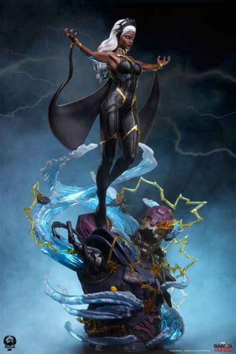 Marvel Future Revolutions Storm Black Suit 13 Scale Statue