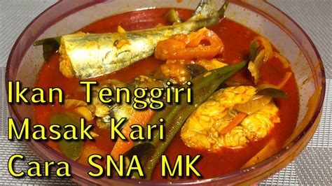 Resepi Telur Ikan Tenggiri Masak Kari Indonesian Food Recipes