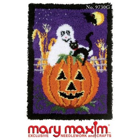 Mary Maxim Halloween Rug Pattern Rug Pattern Halloween Crafts