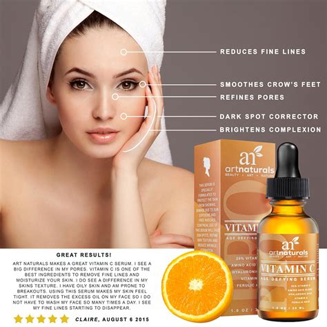 Enhanced Vitamin C Serum With Hyaluronic Acid 健康生活