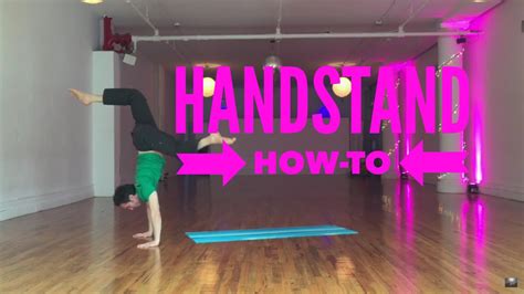 Handstand How To Youtube