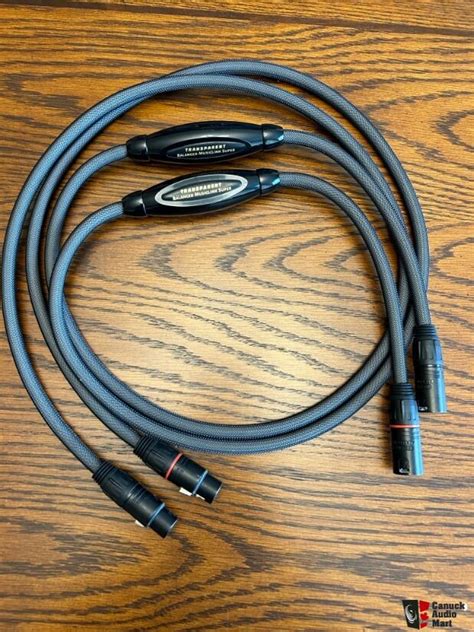 Transparent Balanced Musiclink Super Xlr M For Sale Canuck Audio Mart