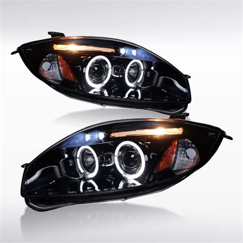 Amazon ACANII For 2000 2005 Mitsubishi Eclipse LED Halo Black