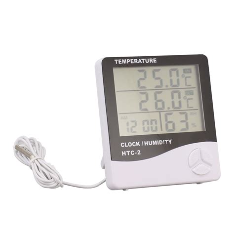 Indoor Outdoor Thermometer High Accuracy Digital Hygrometer Large Screen Display Temperature