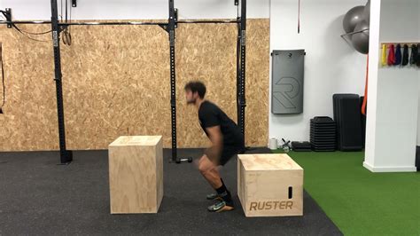 Seated box jump Salto a cajón desde sentado YouTube