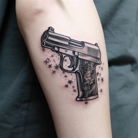 53 Pistol Tattoo Ideas - TattooClue.com