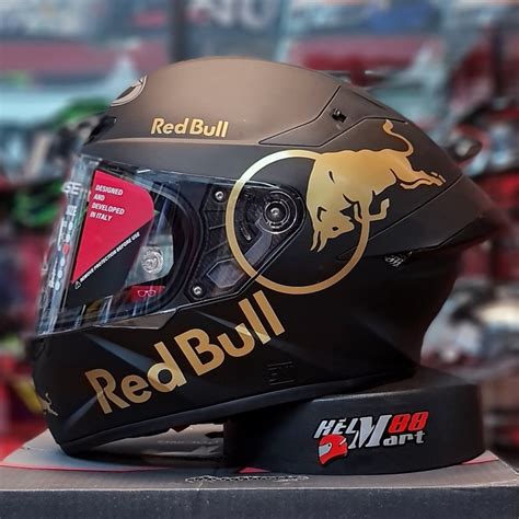 Jual Kyt Tt Course Redbull Spoiler D Helm Kyt Ttcourse Fullface Kyt