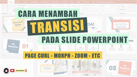 Cara Menambahkan Transisi Pada Slide Powerpoint Youtube