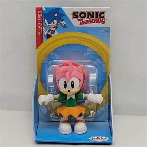 Jakks Pacific Sonic The Hedgehog Amy Rose 2 5 Action Figure New Sealed