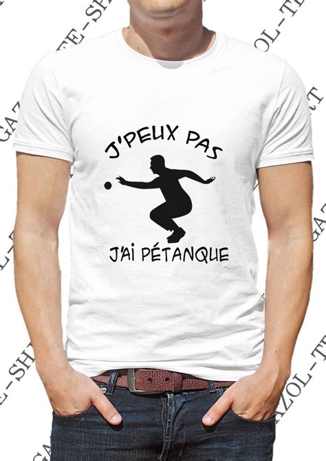 T Shirt J Peux Pas J Ai P Tanque Etsy France