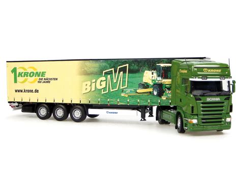 Scania R Krone Big M Fabriqu Par Universal Hobbies Echelle