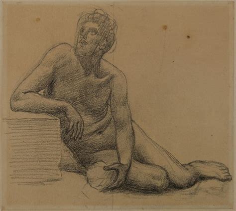 Naked Man Sitting On The Floor Free Public Domain Image Look And Learn